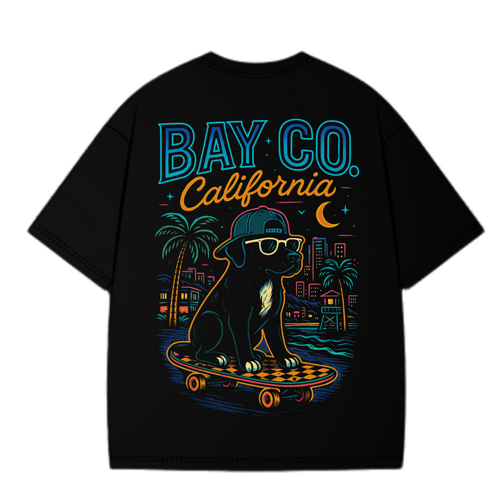 Neon Nights Logo Tee