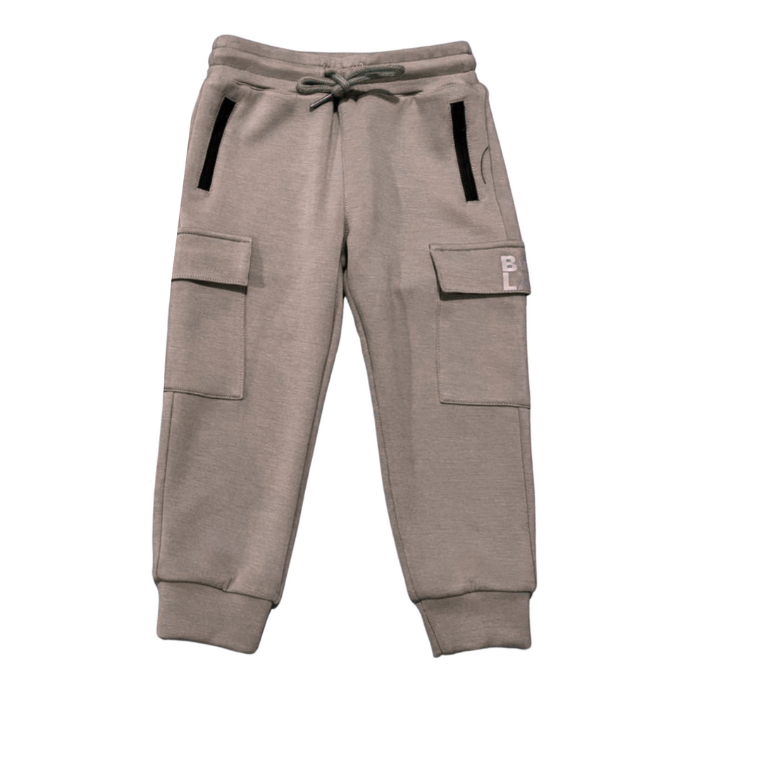 LUXE Cargo Joggers (Taupe)