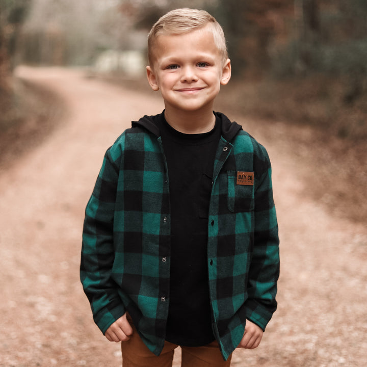 Fraser Hooded Flannel Shirt