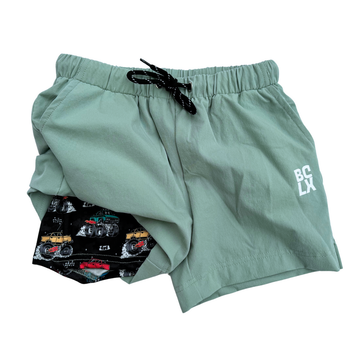 Ice + Monster Trucks Hybrid Shorts (2024)