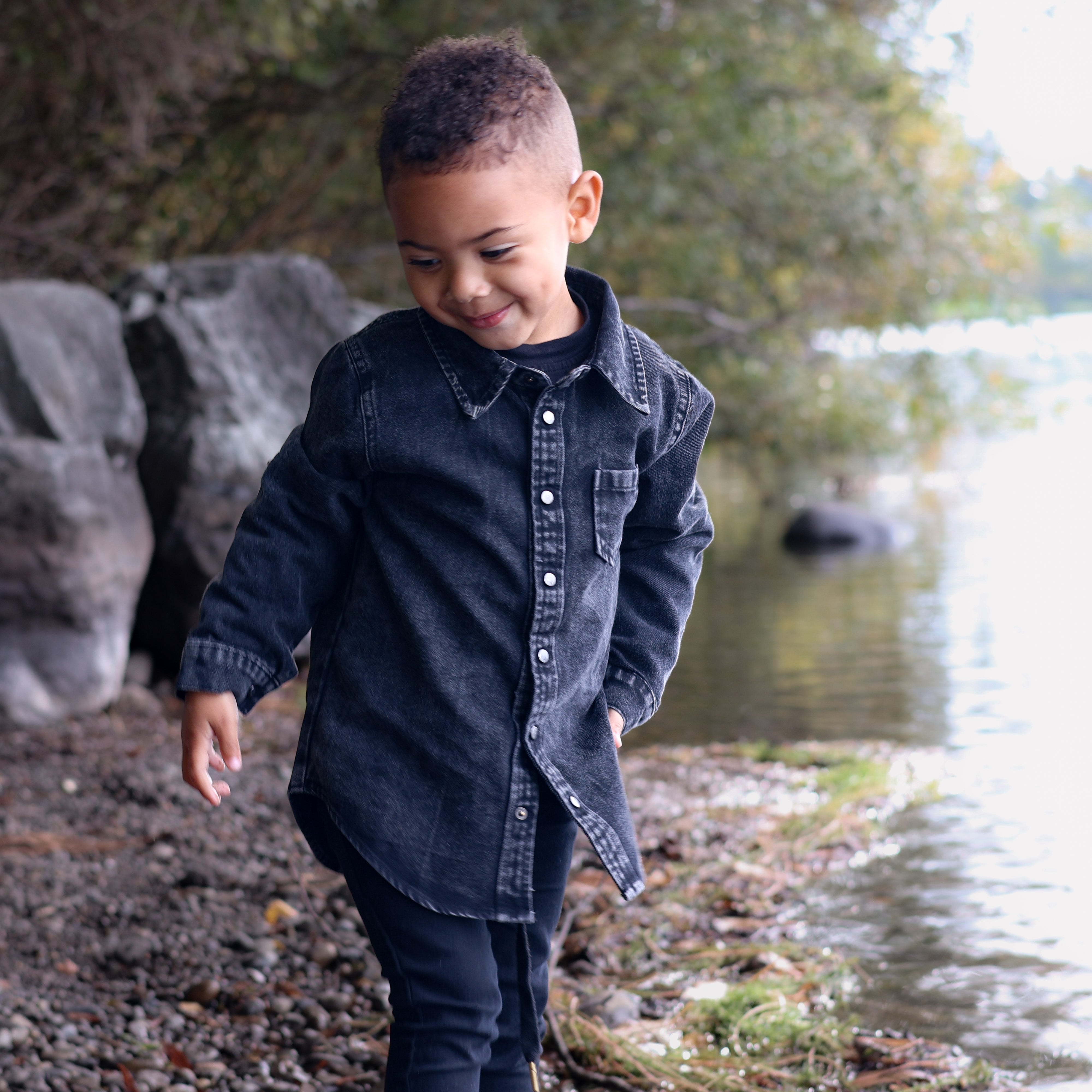 Acid Washed Weekend Shirt