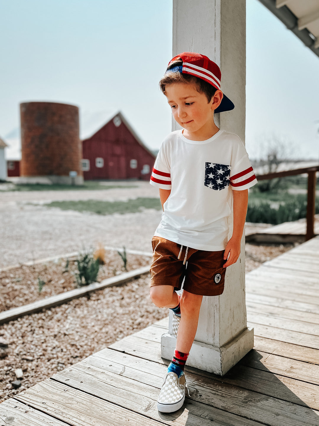 Camel Cord Shorts