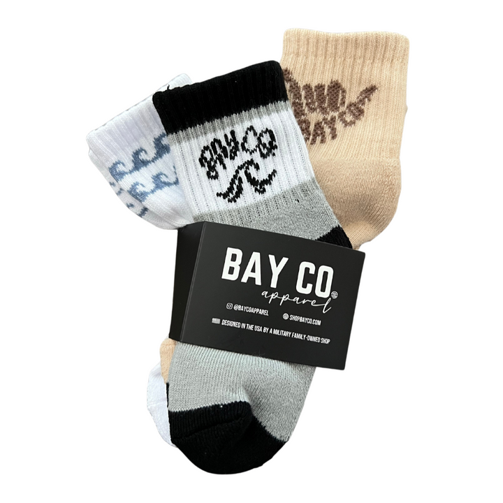 Seaside Socks 3-Pack