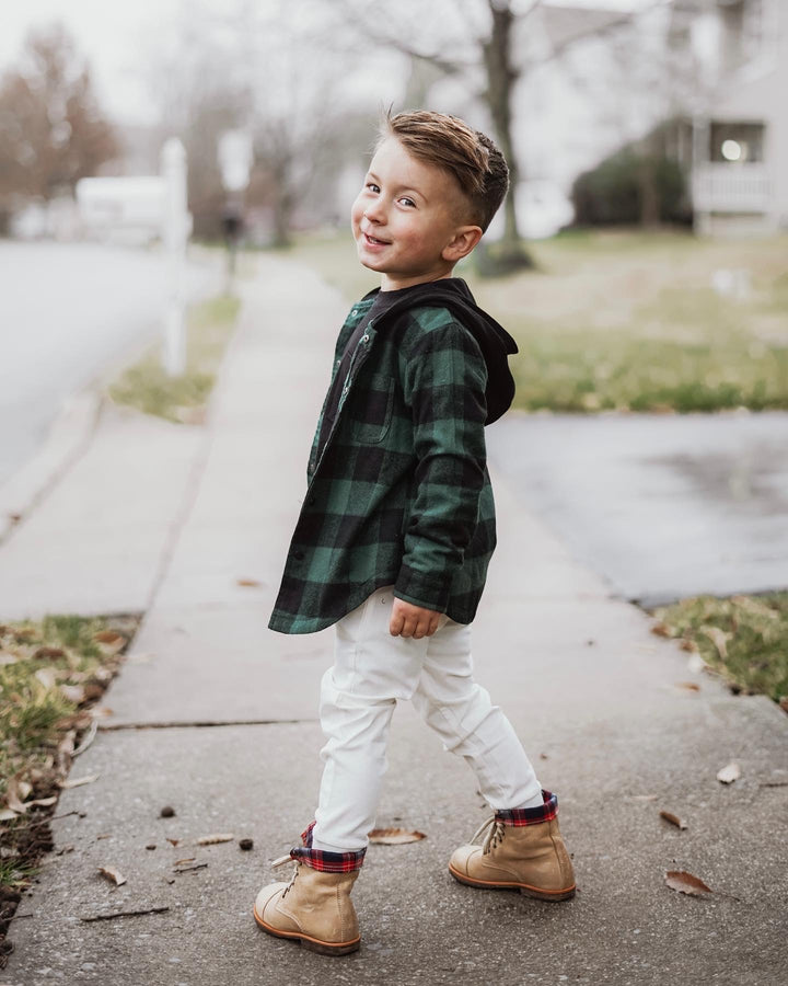 Fraser Hooded Flannel Shirt